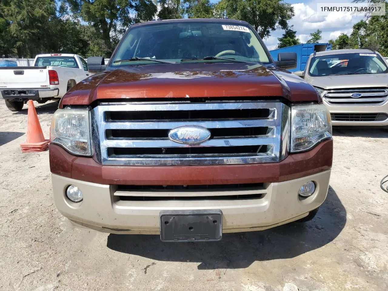 2007 Ford Expedition Eddie Bauer VIN: 1FMFU17517LA94917 Lot: 73854274