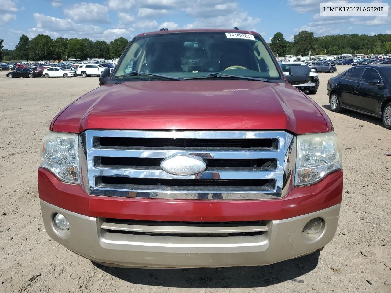 2007 Ford Expedition El Eddie Bauer VIN: 1FMFK17547LA58208 Lot: 74146164