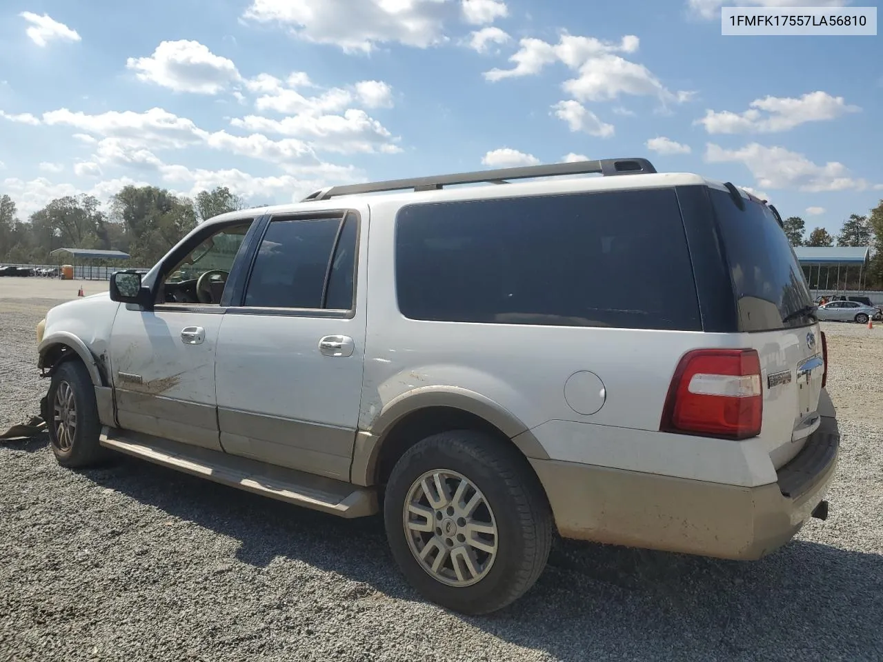 2007 Ford Expedition El Eddie Bauer VIN: 1FMFK17557LA56810 Lot: 74728534