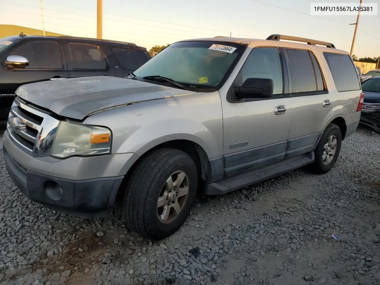 2007 Ford Expedition Xlt VIN: 1FMFU15567LA35381 Lot: 75172864