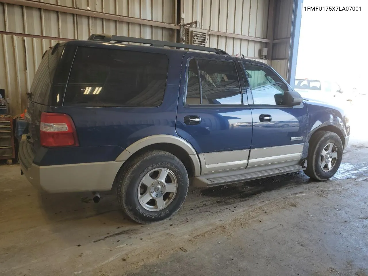 2007 Ford Expedition Eddie Bauer VIN: 1FMFU175X7LA07001 Lot: 75448204