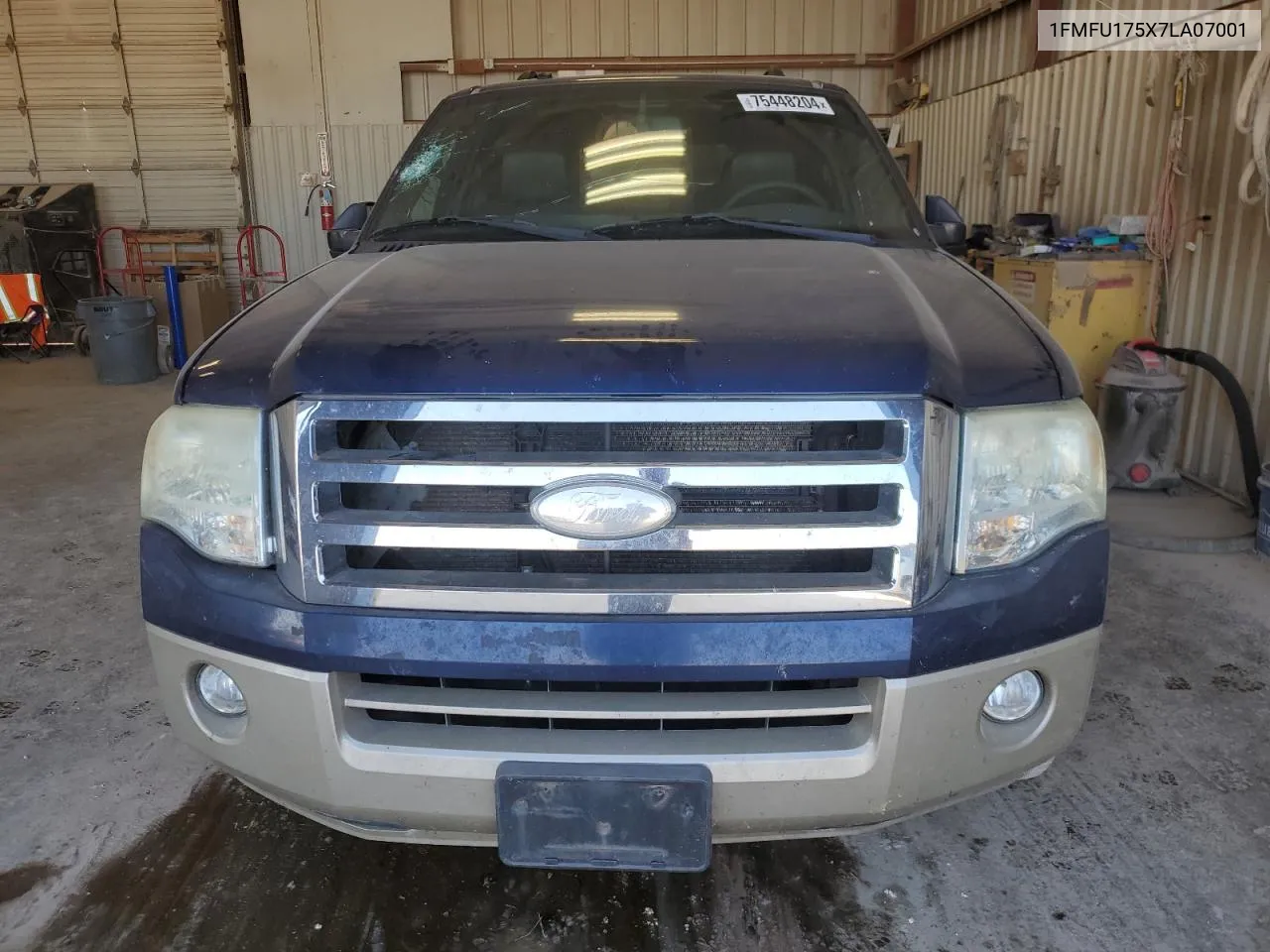 2007 Ford Expedition Eddie Bauer VIN: 1FMFU175X7LA07001 Lot: 75448204