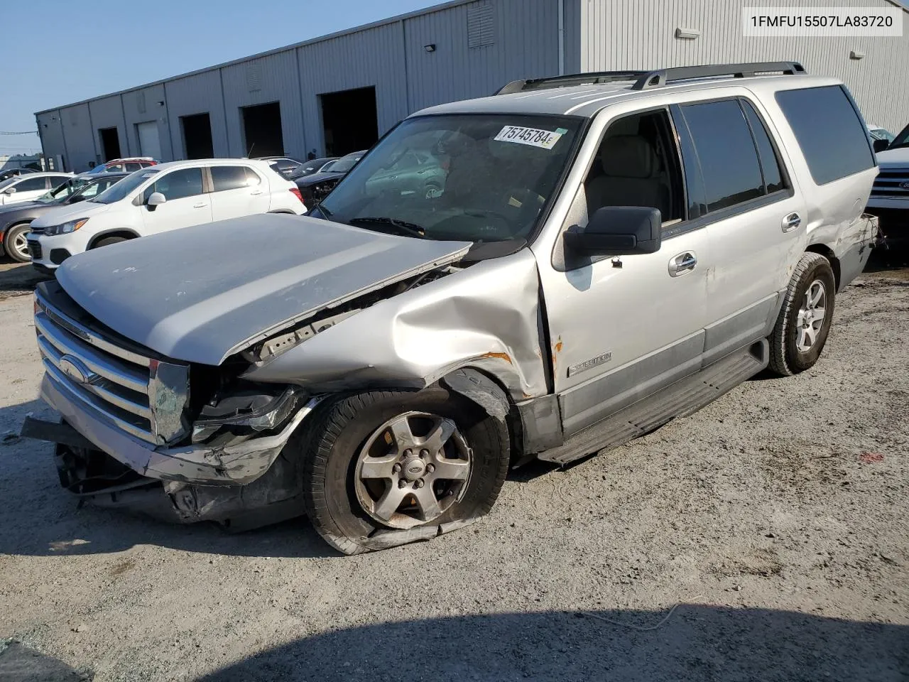 2007 Ford Expedition Xlt VIN: 1FMFU15507LA83720 Lot: 75745784