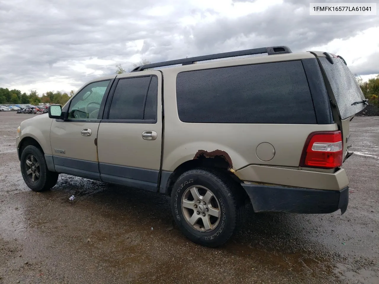 2007 Ford Expedition El Xlt VIN: 1FMFK16577LA61041 Lot: 76007634