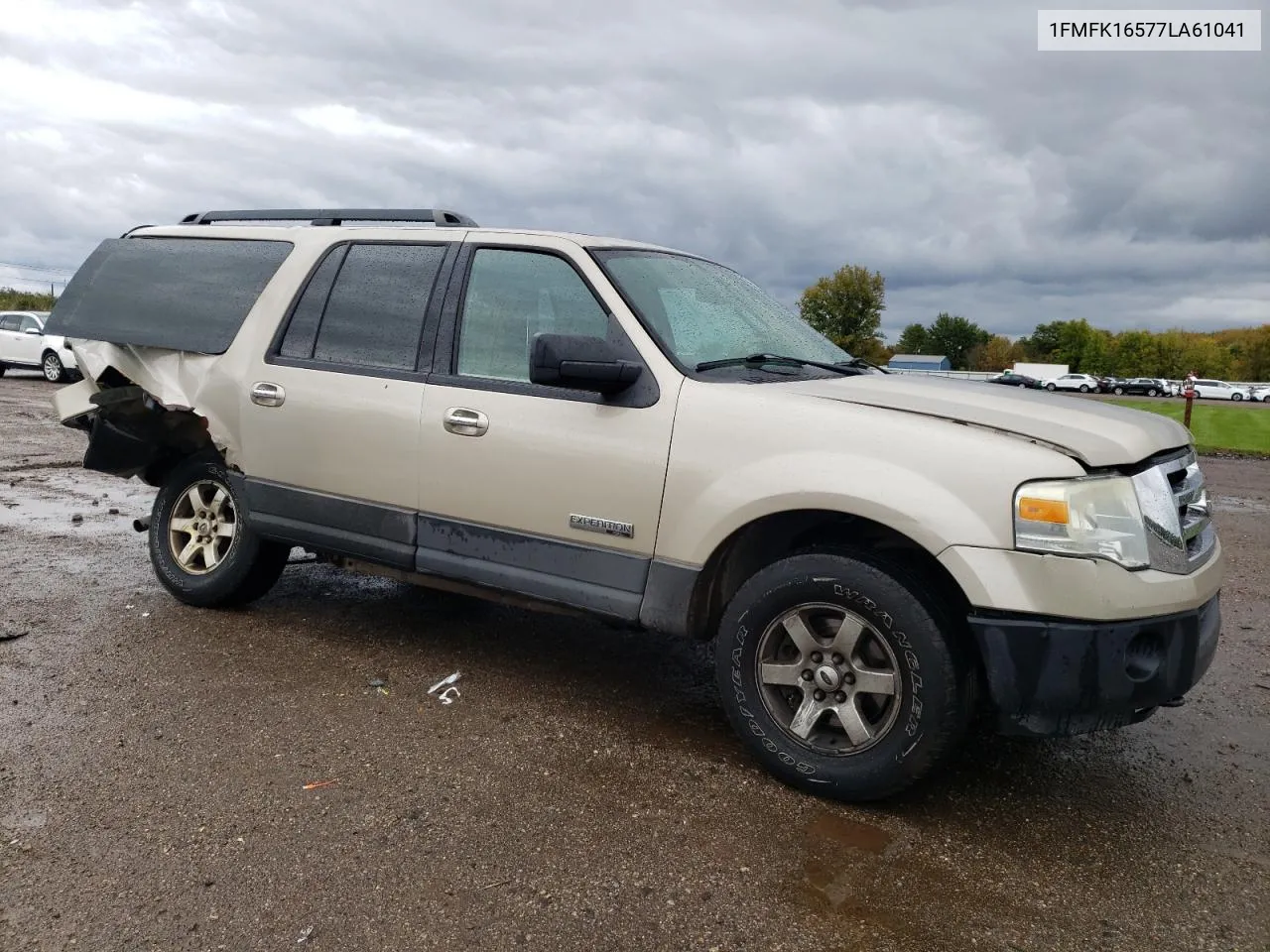 2007 Ford Expedition El Xlt VIN: 1FMFK16577LA61041 Lot: 76007634