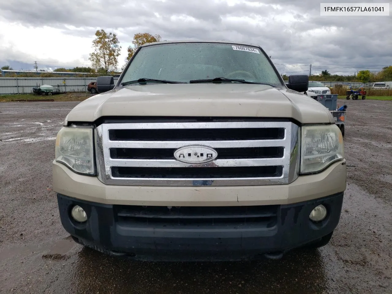 2007 Ford Expedition El Xlt VIN: 1FMFK16577LA61041 Lot: 76007634