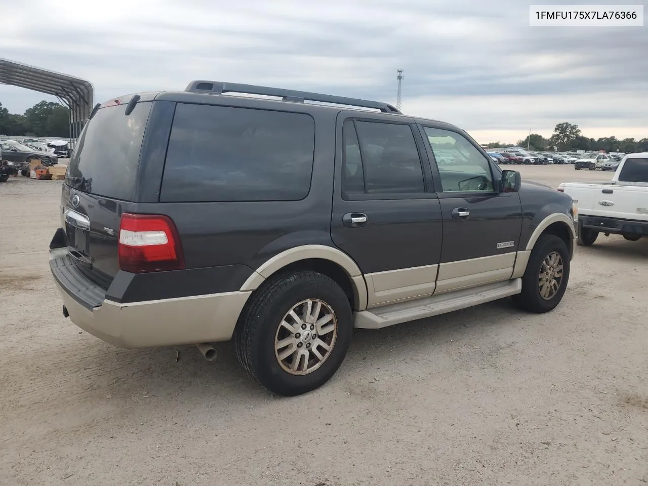 2007 Ford Expedition Eddie Bauer VIN: 1FMFU175X7LA76366 Lot: 76051534