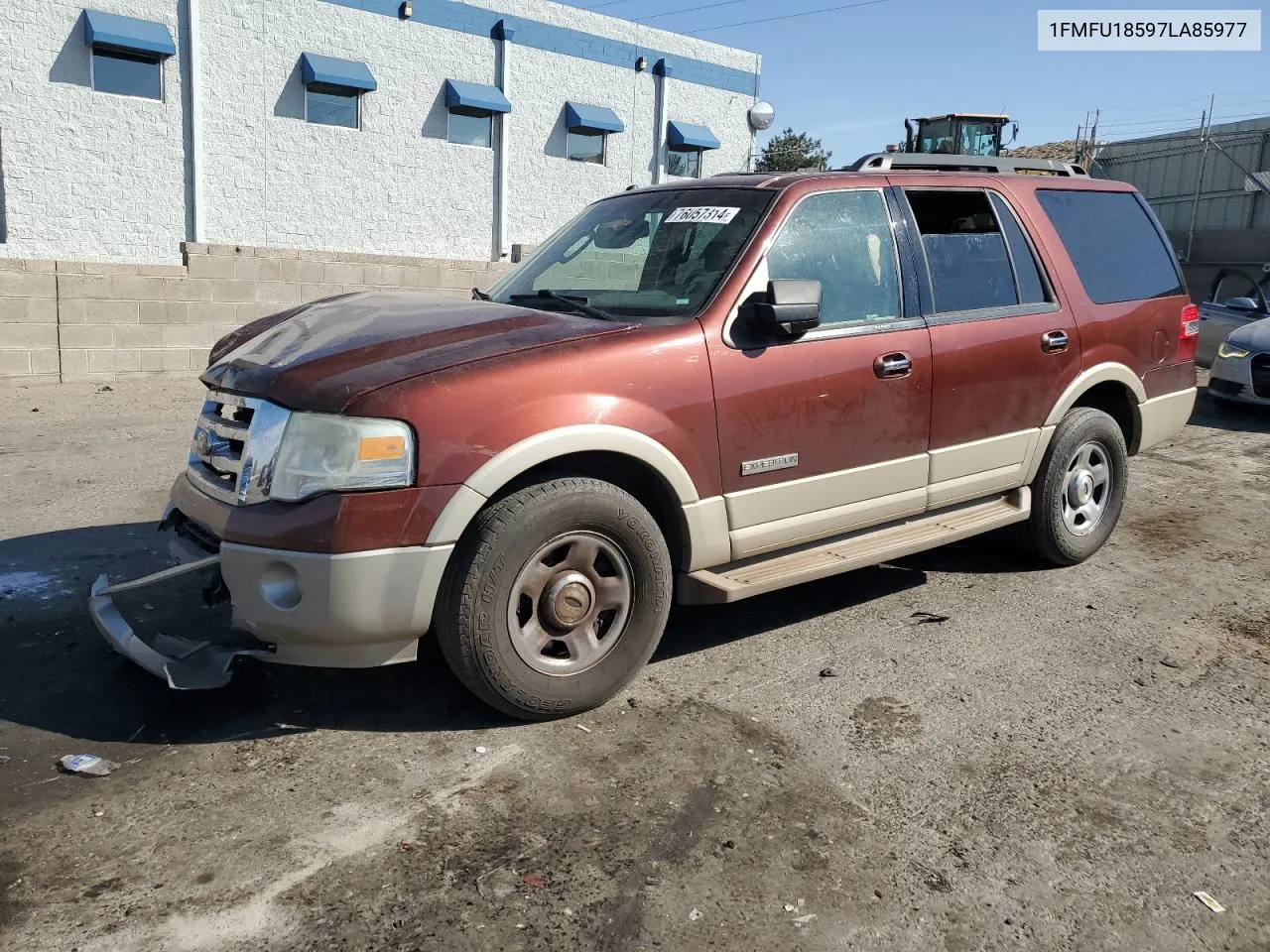 2007 Ford Expedition Eddie Bauer VIN: 1FMFU18597LA85977 Lot: 76057314