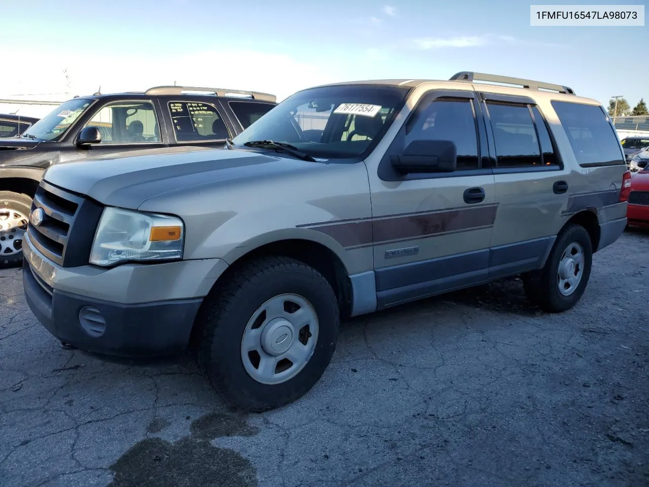 2007 Ford Expedition Xlt VIN: 1FMFU16547LA98073 Lot: 76177554