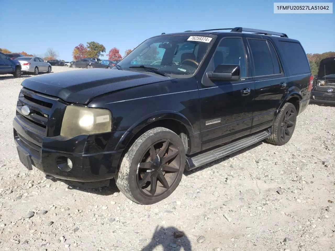 2007 Ford Expedition Limited VIN: 1FMFU20527LA51042 Lot: 76259374