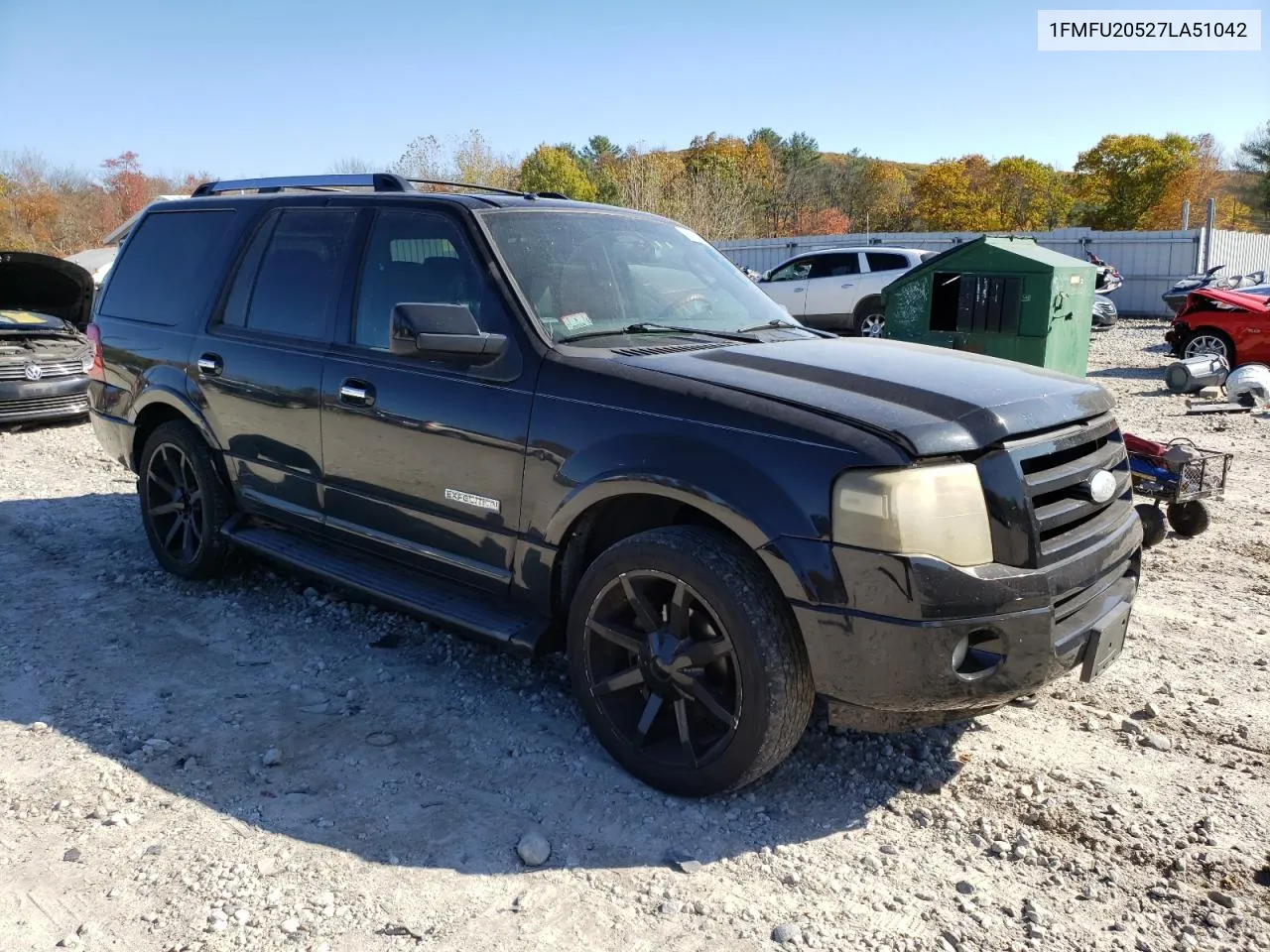 2007 Ford Expedition Limited VIN: 1FMFU20527LA51042 Lot: 76259374