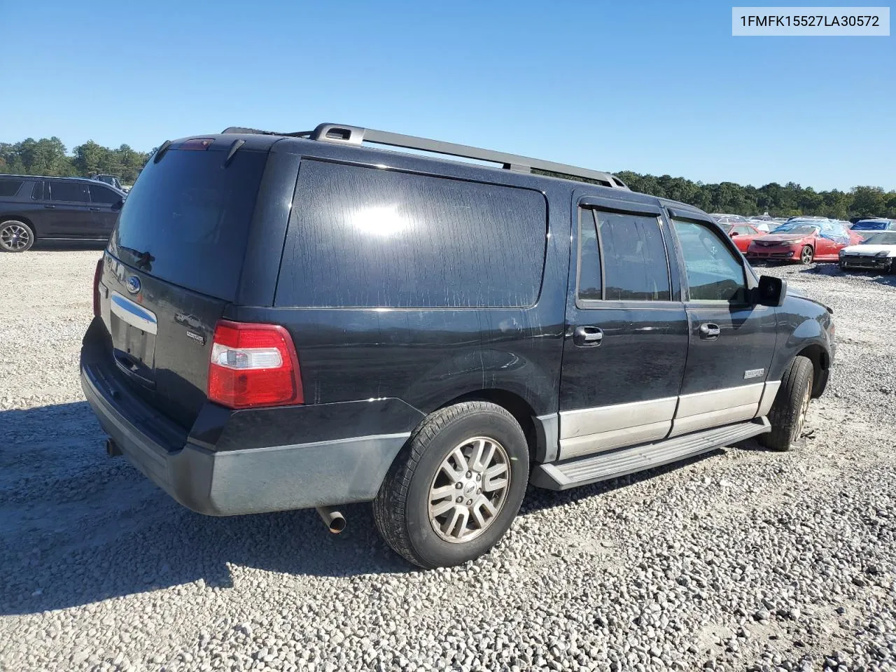 2007 Ford Expedition El Xlt VIN: 1FMFK15527LA30572 Lot: 76286944