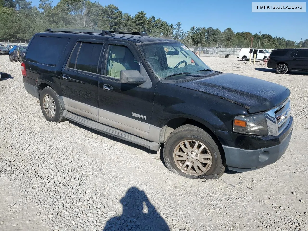 2007 Ford Expedition El Xlt VIN: 1FMFK15527LA30572 Lot: 76286944