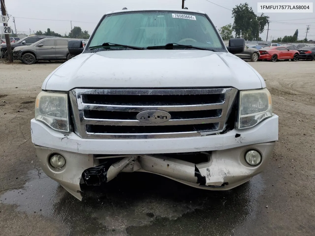 2007 Ford Expedition Eddie Bauer VIN: 1FMFU17577LA58004 Lot: 76585664