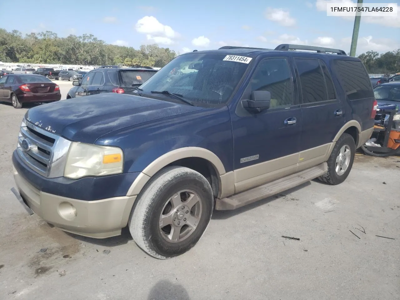 1FMFU17547LA64228 2007 Ford Expedition Eddie Bauer