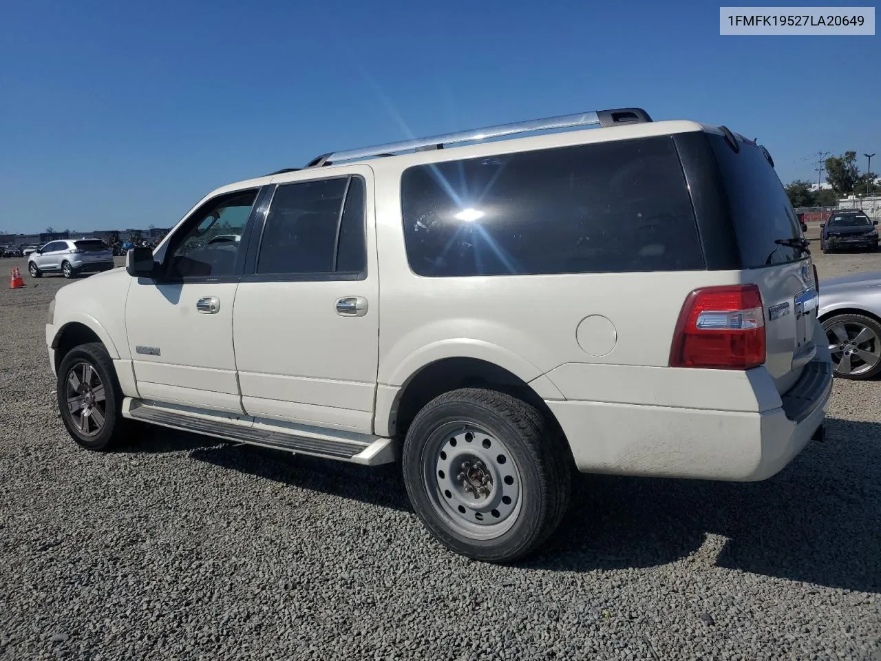 2007 Ford Expedition El Limited VIN: 1FMFK19527LA20649 Lot: 80579714