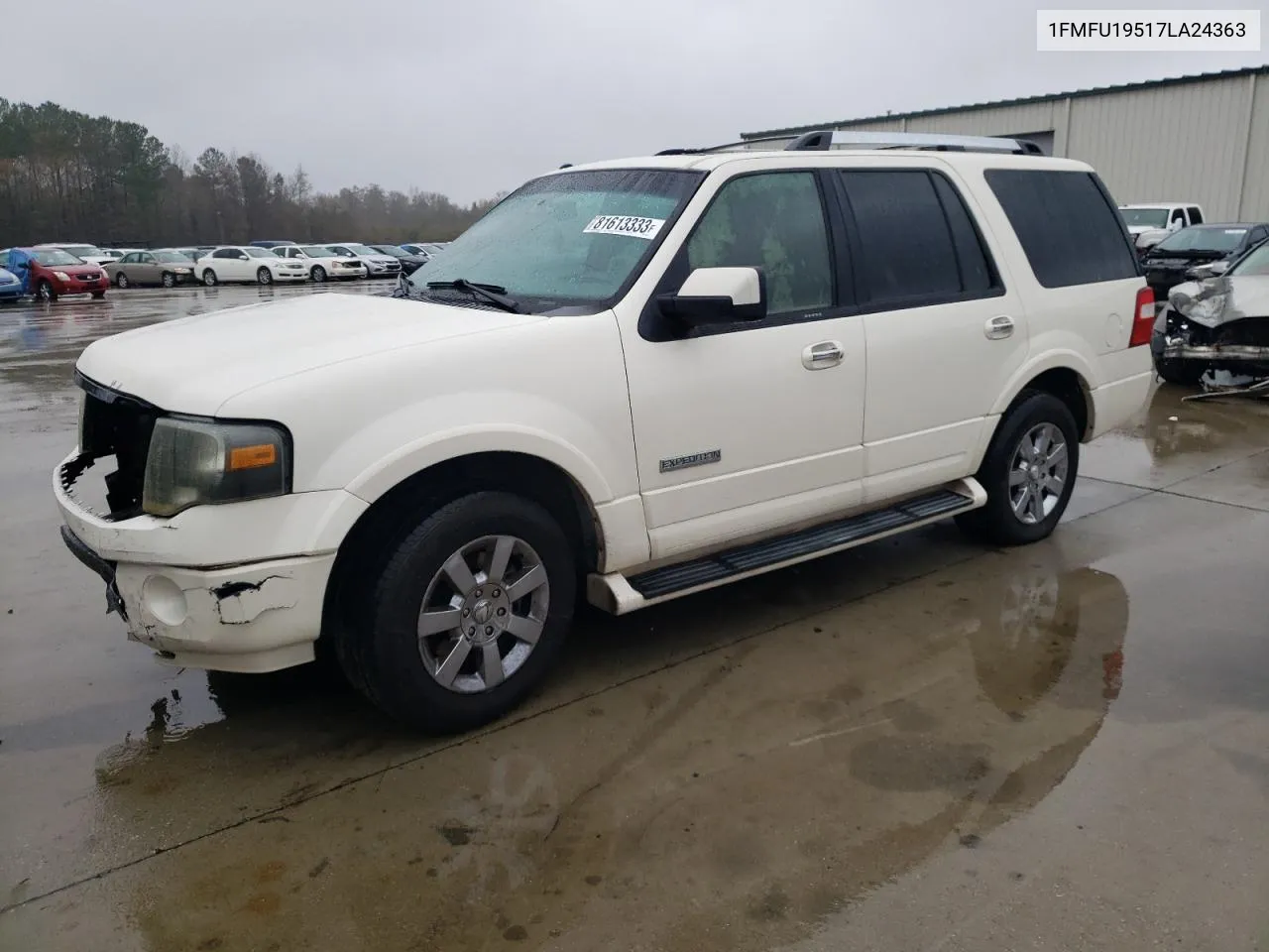 2007 Ford Expedition Limited VIN: 1FMFU19517LA24363 Lot: 81613333