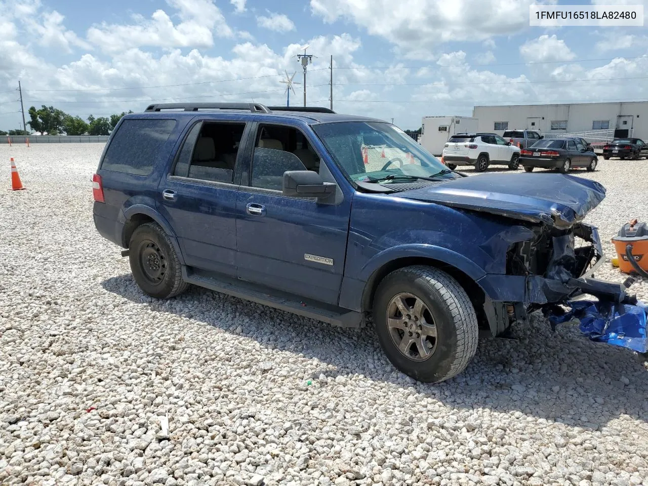 2008 Ford Expedition Xlt VIN: 1FMFU16518LA82480 Lot: 59822474