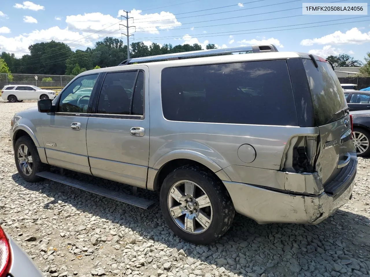 2008 Ford Expedition El Limited VIN: 1FMFK20508LA24056 Lot: 60408054