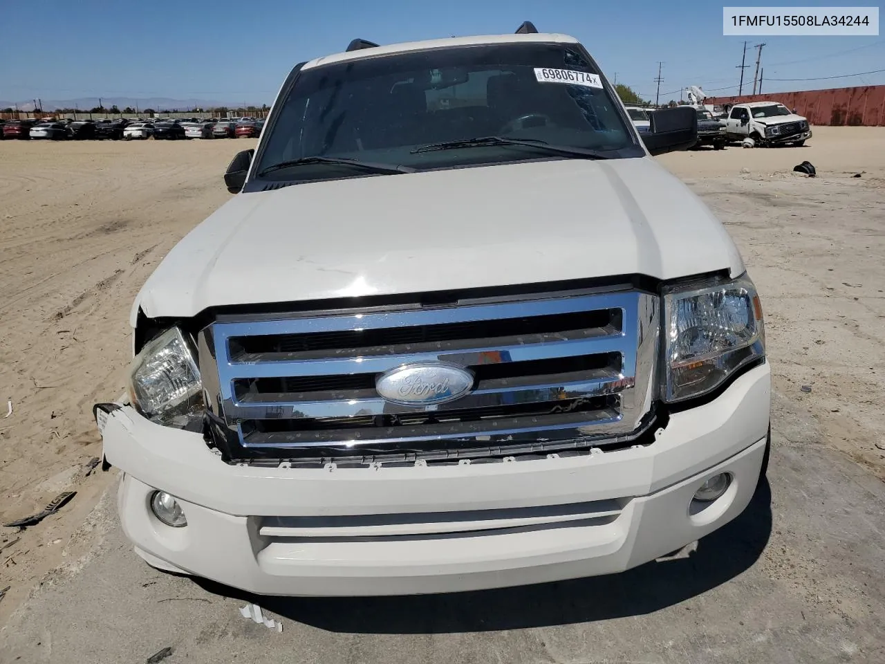 2008 Ford Expedition Xlt VIN: 1FMFU15508LA34244 Lot: 69806774