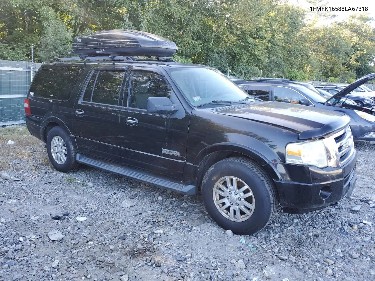 2008 Ford Expedition El Xlt VIN: 1FMFK16588LA67318 Lot: 70119064