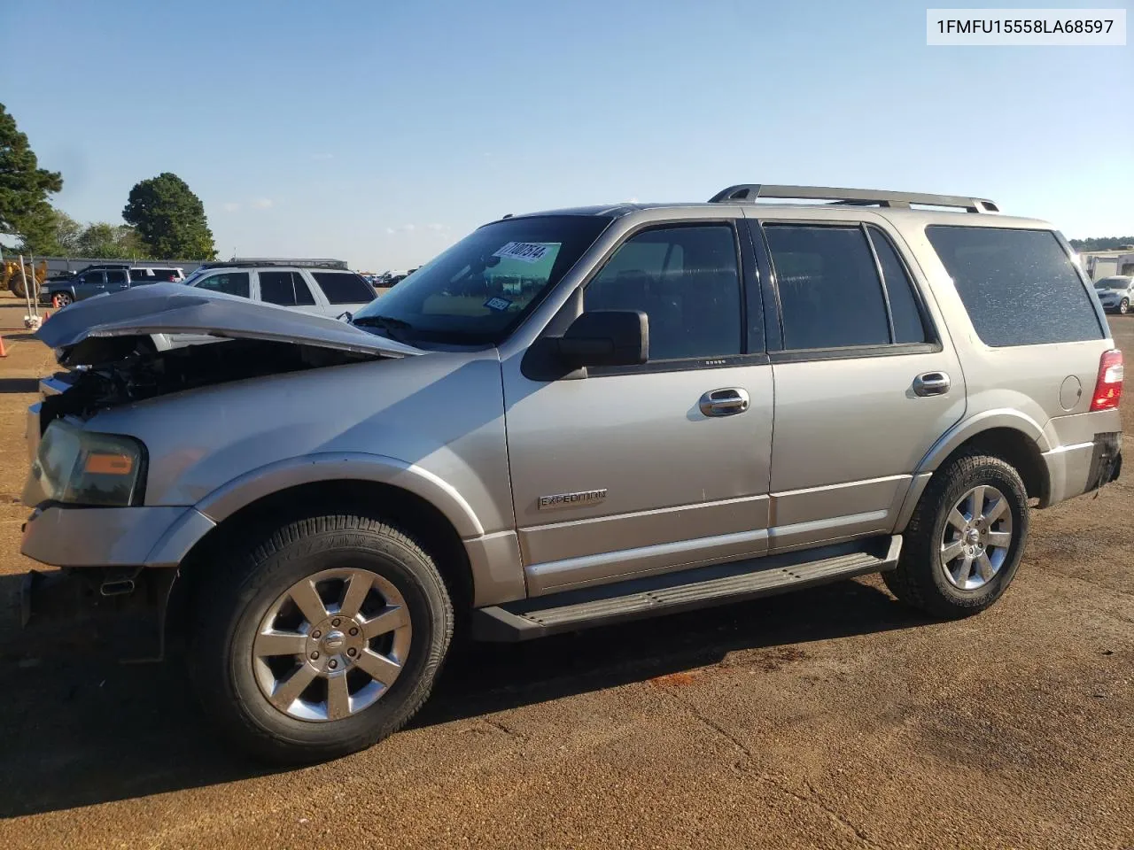 2008 Ford Expedition Xlt VIN: 1FMFU15558LA68597 Lot: 71007514