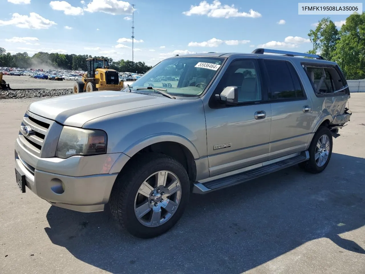 2008 Ford Expedition El Limited VIN: 1FMFK19508LA35006 Lot: 71205264