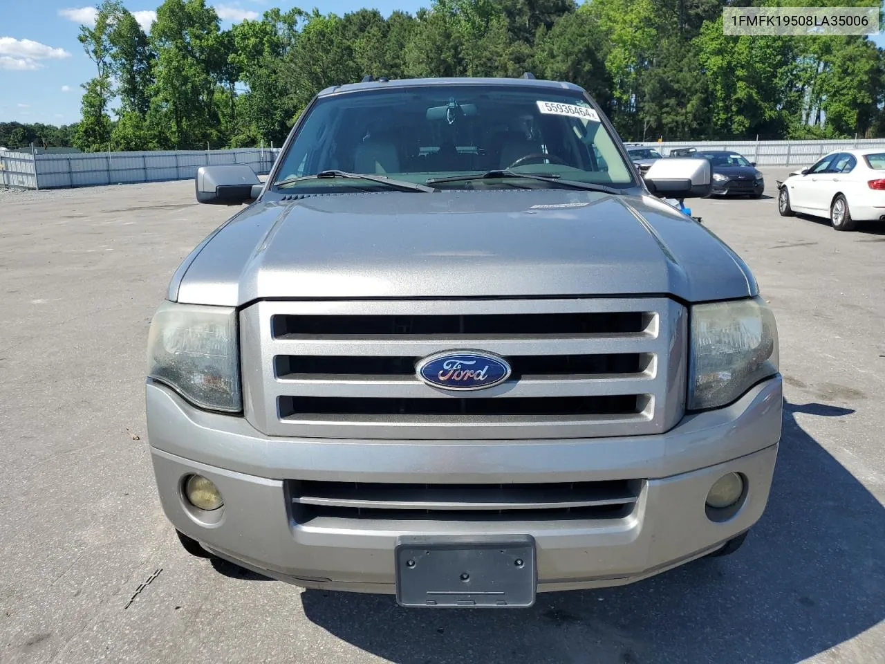 2008 Ford Expedition El Limited VIN: 1FMFK19508LA35006 Lot: 71205264