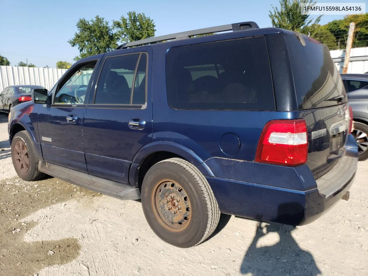 2008 Ford Expedition Xlt VIN: 1FMFU15598LA54136 Lot: 71215774