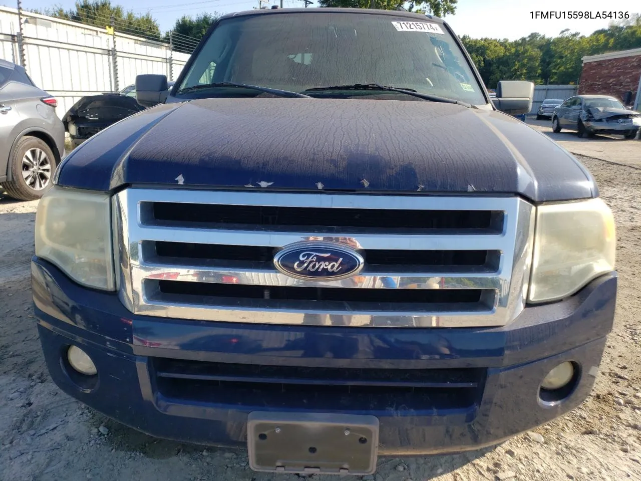 2008 Ford Expedition Xlt VIN: 1FMFU15598LA54136 Lot: 71215774