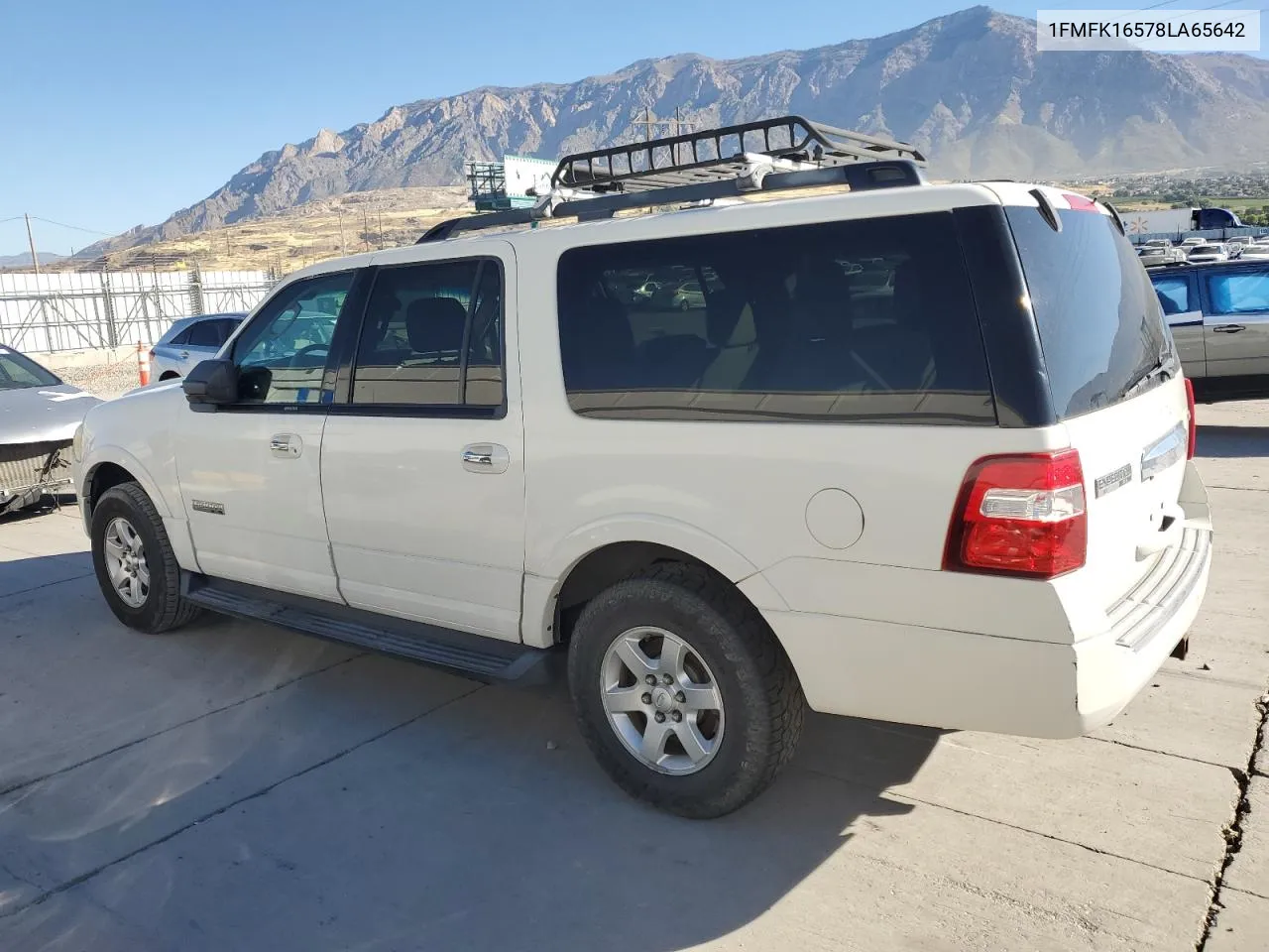 2008 Ford Expedition El Xlt VIN: 1FMFK16578LA65642 Lot: 72940484