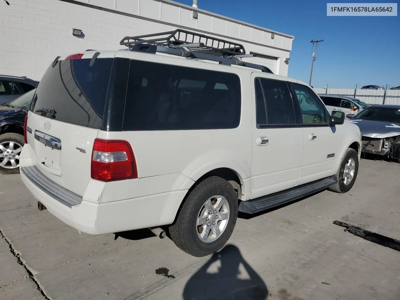 2008 Ford Expedition El Xlt VIN: 1FMFK16578LA65642 Lot: 72940484