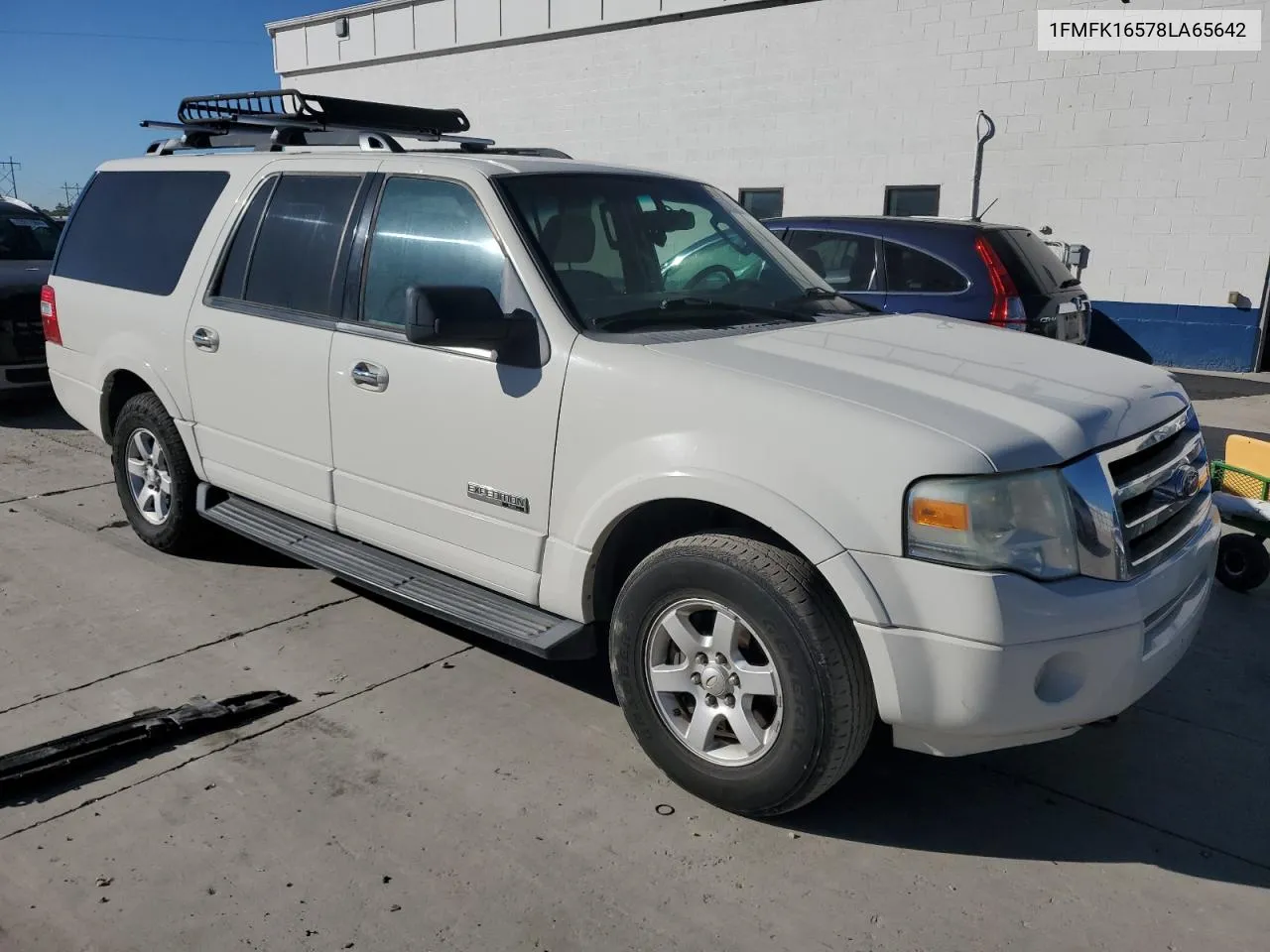 2008 Ford Expedition El Xlt VIN: 1FMFK16578LA65642 Lot: 72940484