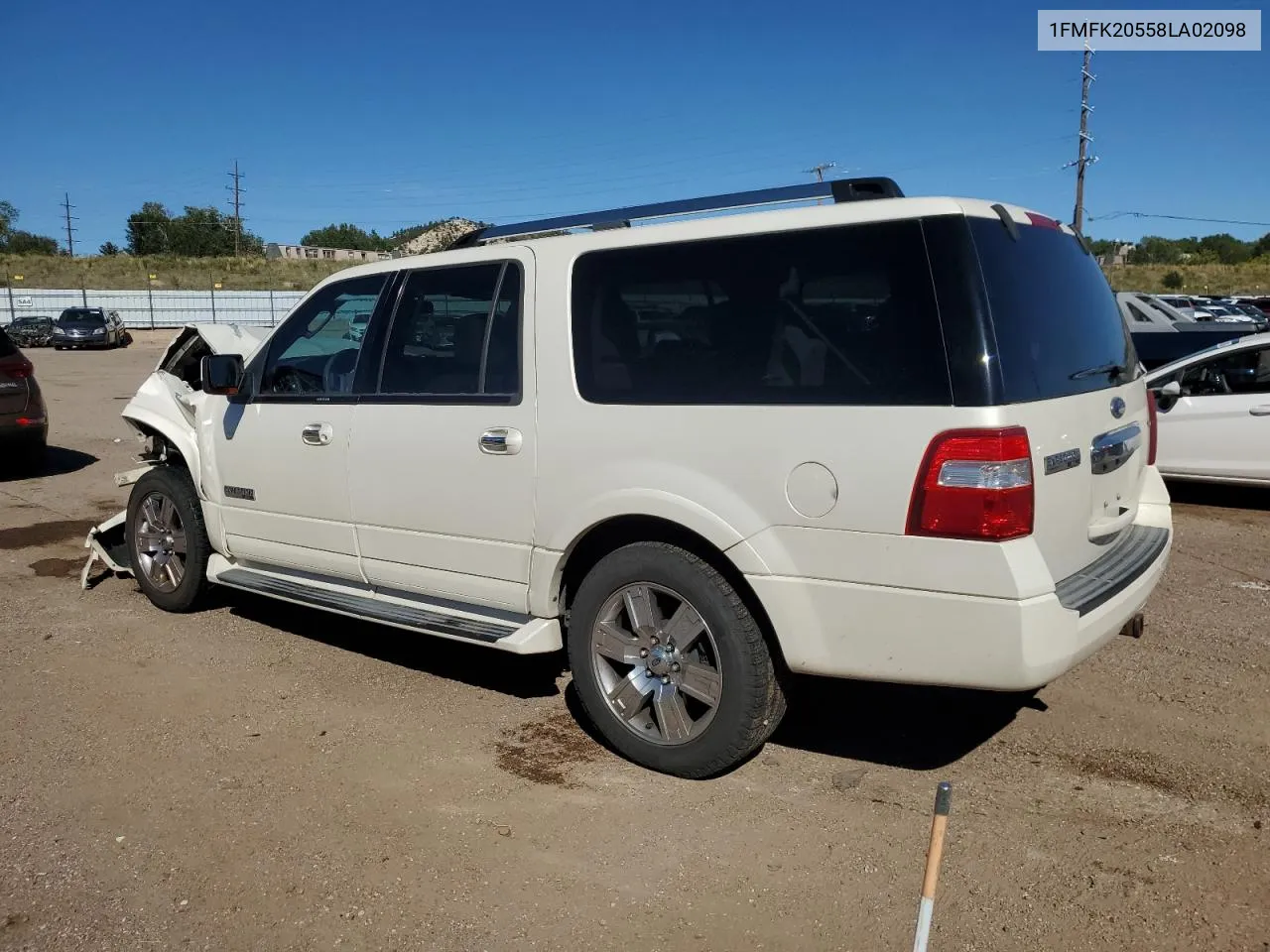 2008 Ford Expedition El Limited VIN: 1FMFK20558LA02098 Lot: 73249524