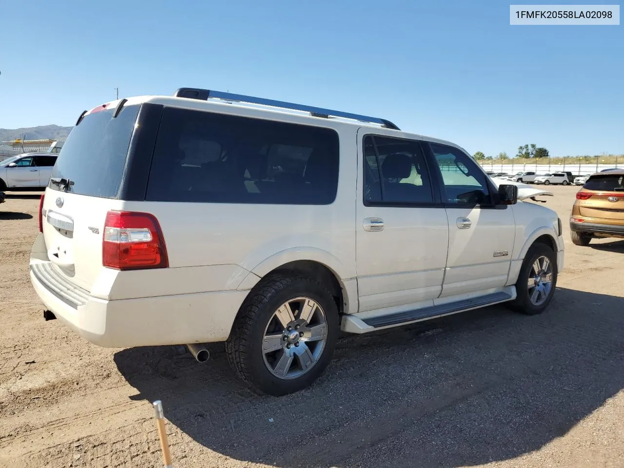 2008 Ford Expedition El Limited VIN: 1FMFK20558LA02098 Lot: 73249524