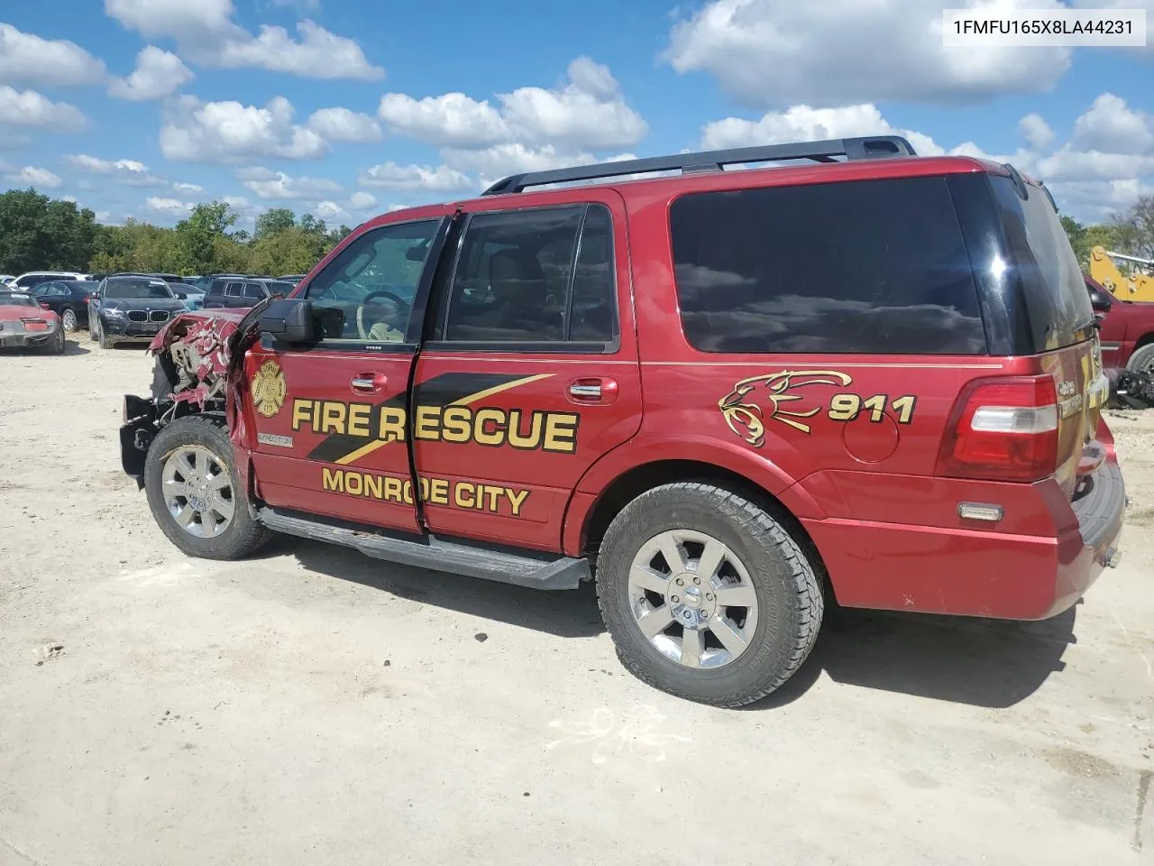 2008 Ford Expedition Xlt VIN: 1FMFU165X8LA44231 Lot: 73322184