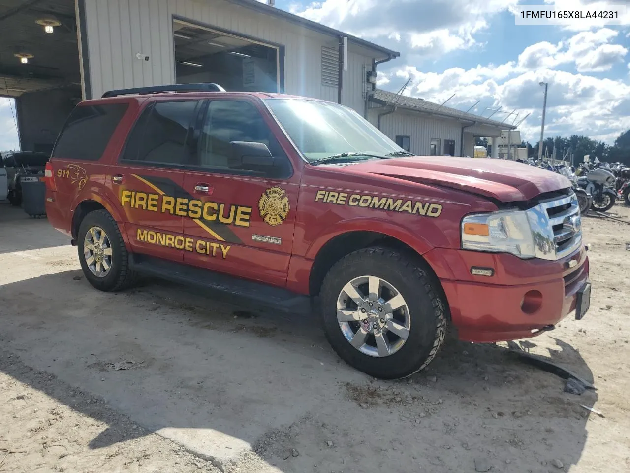 2008 Ford Expedition Xlt VIN: 1FMFU165X8LA44231 Lot: 73322184