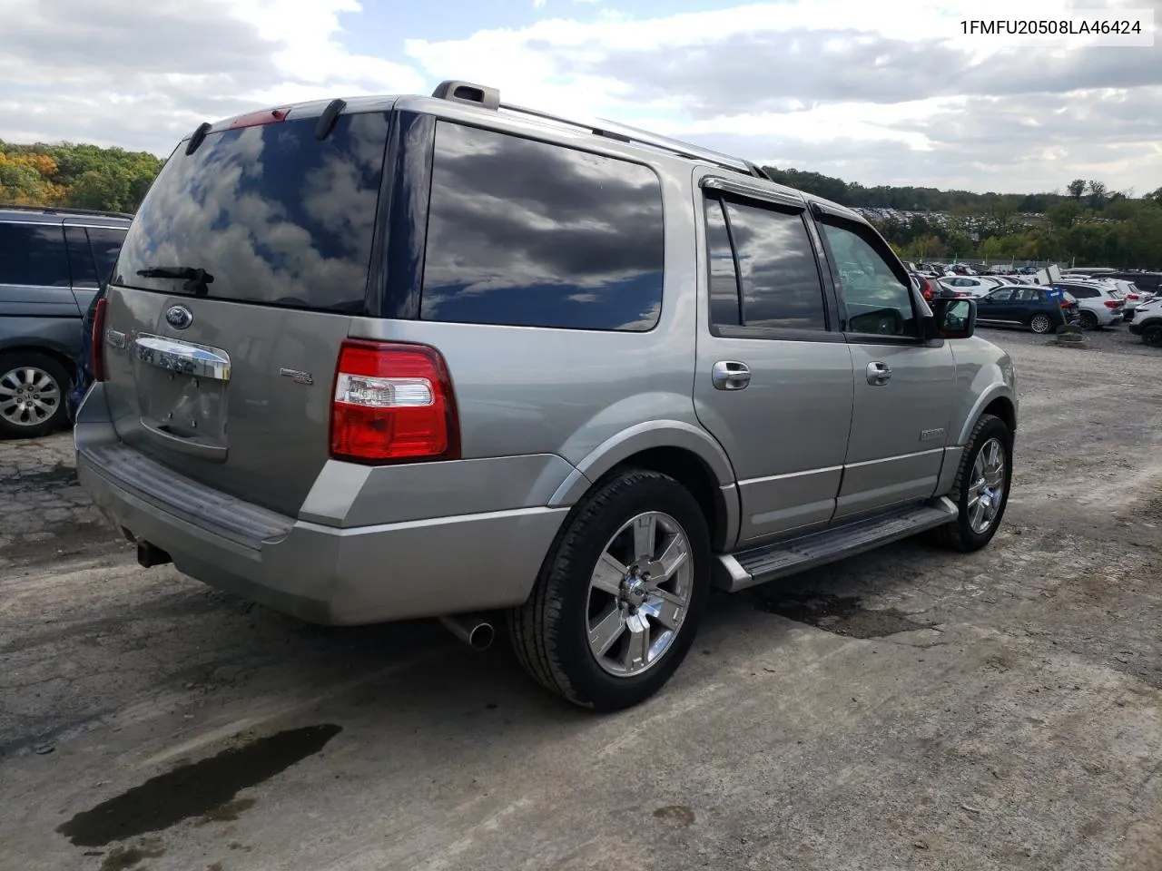 2008 Ford Expedition Limited VIN: 1FMFU20508LA46424 Lot: 74108384