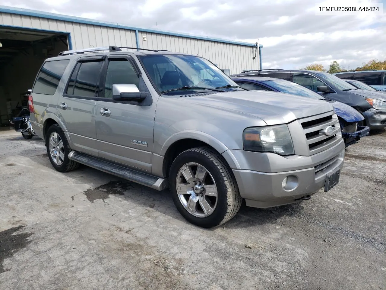 2008 Ford Expedition Limited VIN: 1FMFU20508LA46424 Lot: 74108384