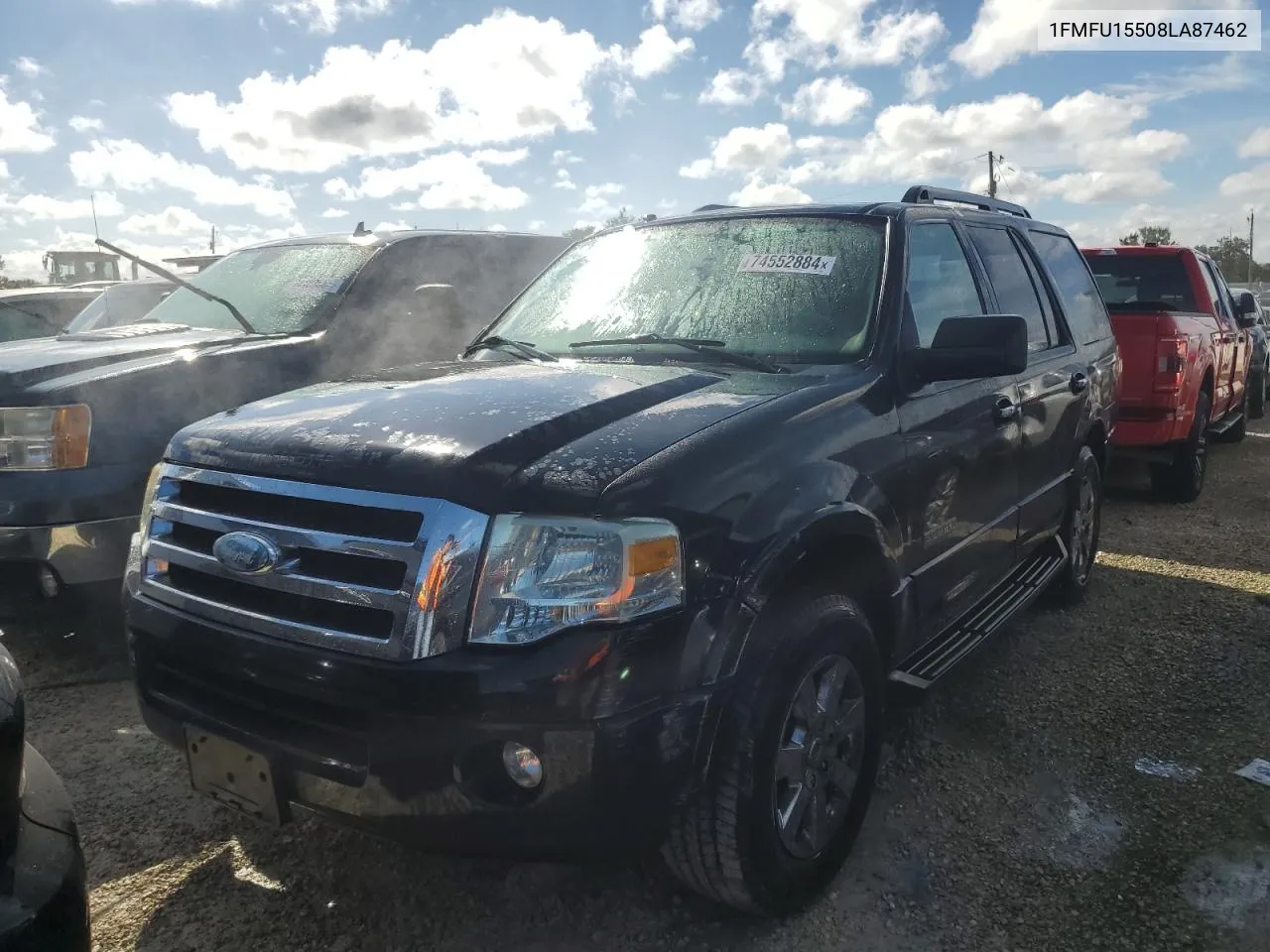 2008 Ford Expedition Xlt VIN: 1FMFU15508LA87462 Lot: 74552884