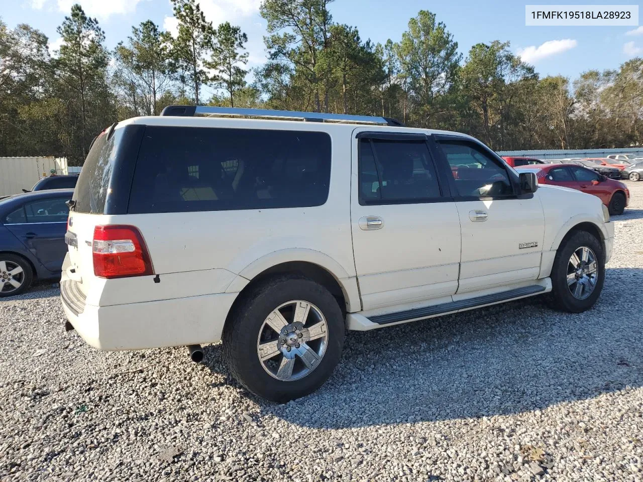 2008 Ford Expedition El Limited VIN: 1FMFK19518LA28923 Lot: 74904254