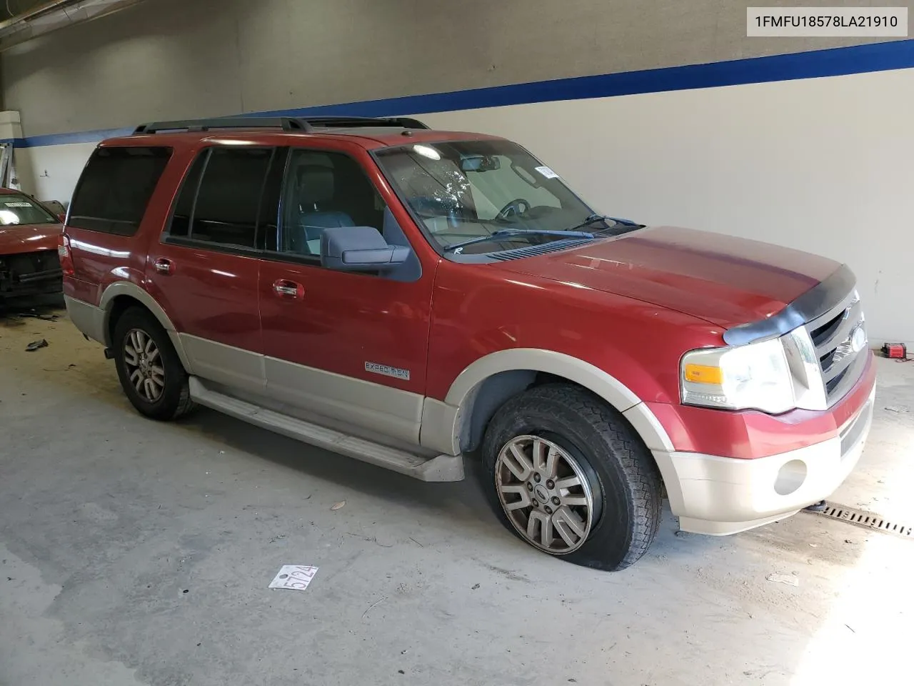 2008 Ford Expedition Eddie Bauer VIN: 1FMFU18578LA21910 Lot: 76100424