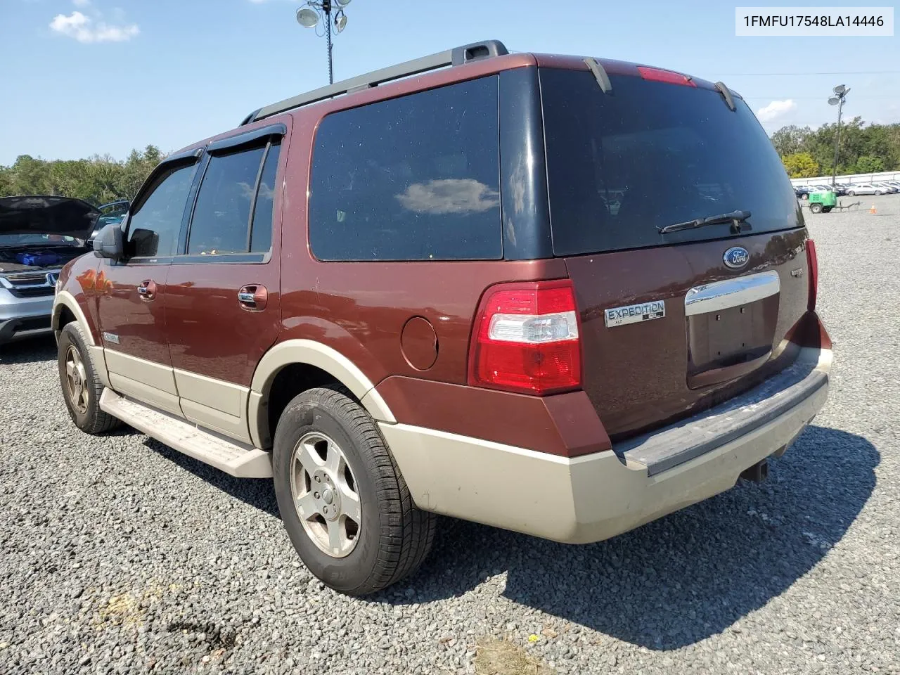 2008 Ford Expedition Eddie Bauer VIN: 1FMFU17548LA14446 Lot: 76256944