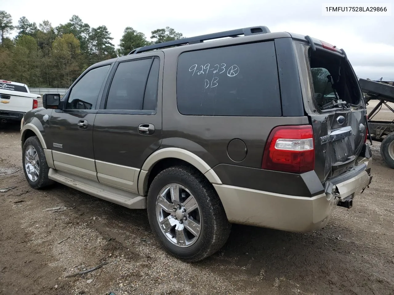 2008 Ford Expedition Eddie Bauer VIN: 1FMFU17528LA29866 Lot: 76904783