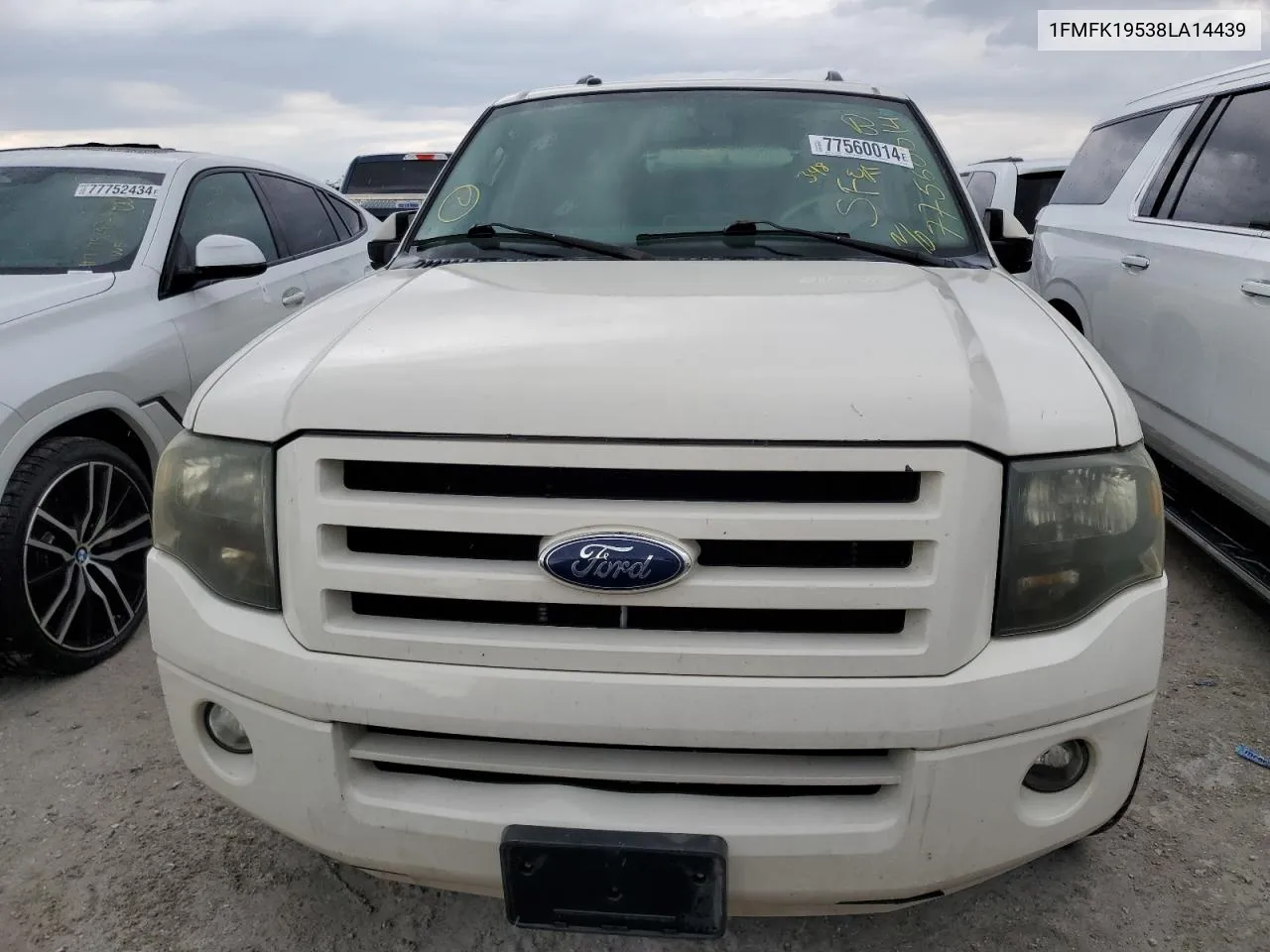 2008 Ford Expedition El Limited VIN: 1FMFK19538LA14439 Lot: 77560014