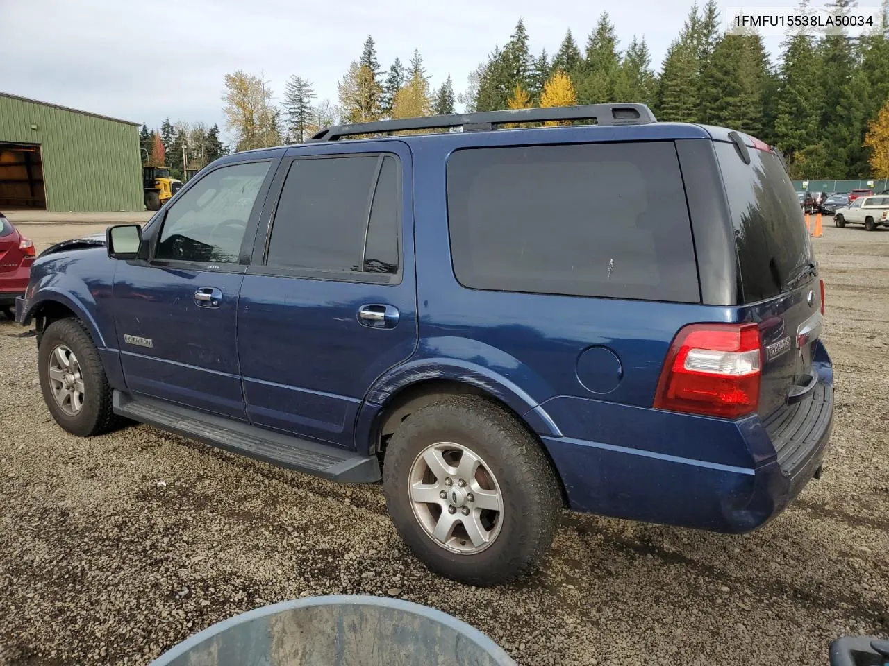 2008 Ford Expedition Xlt VIN: 1FMFU15538LA50034 Lot: 77892014