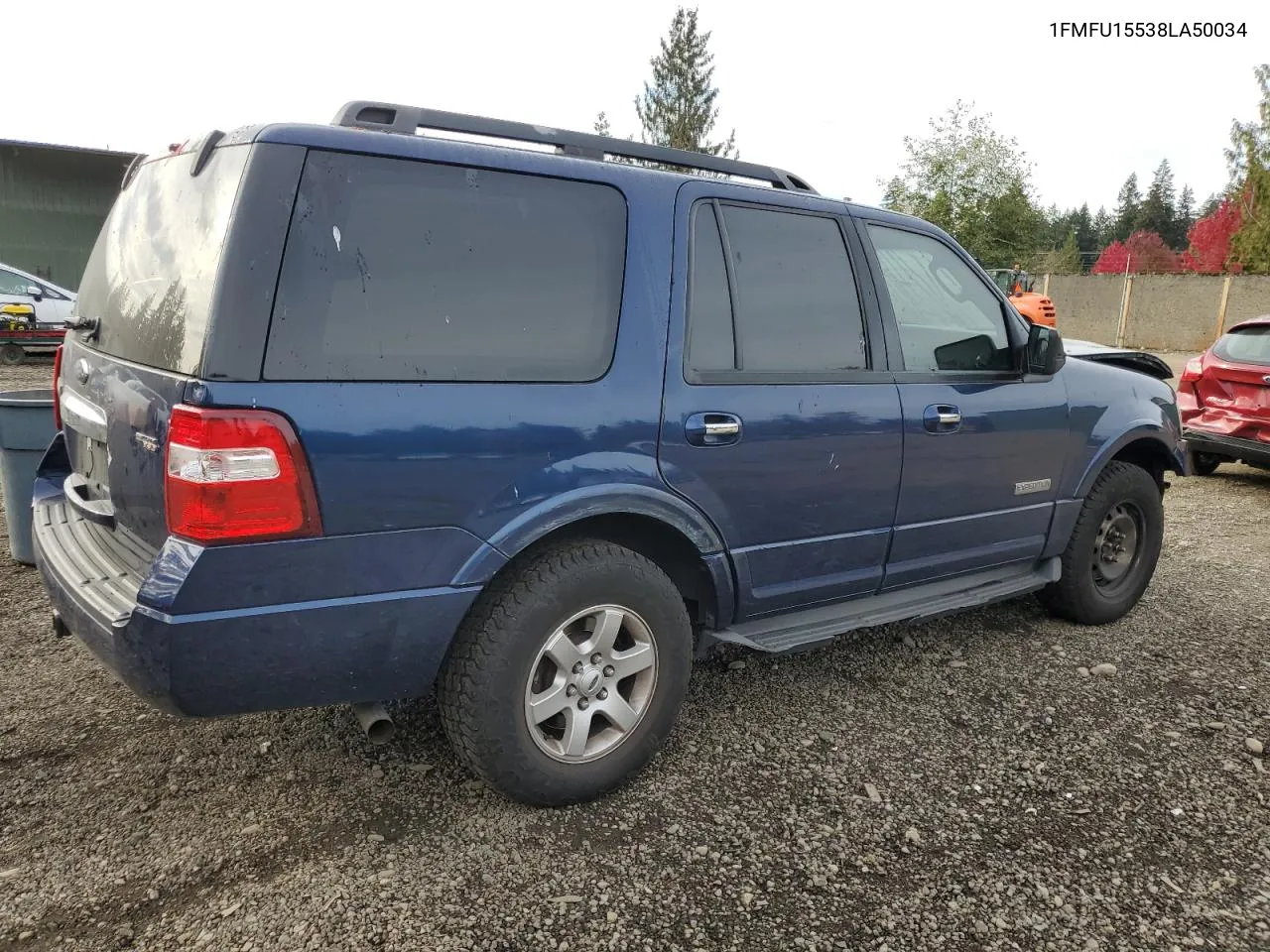 2008 Ford Expedition Xlt VIN: 1FMFU15538LA50034 Lot: 77892014