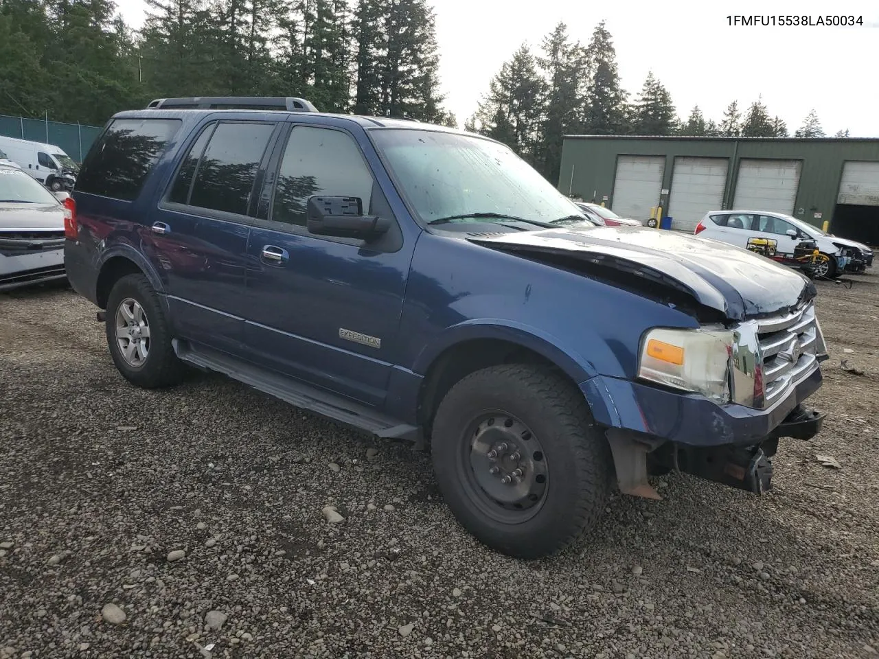 2008 Ford Expedition Xlt VIN: 1FMFU15538LA50034 Lot: 77892014