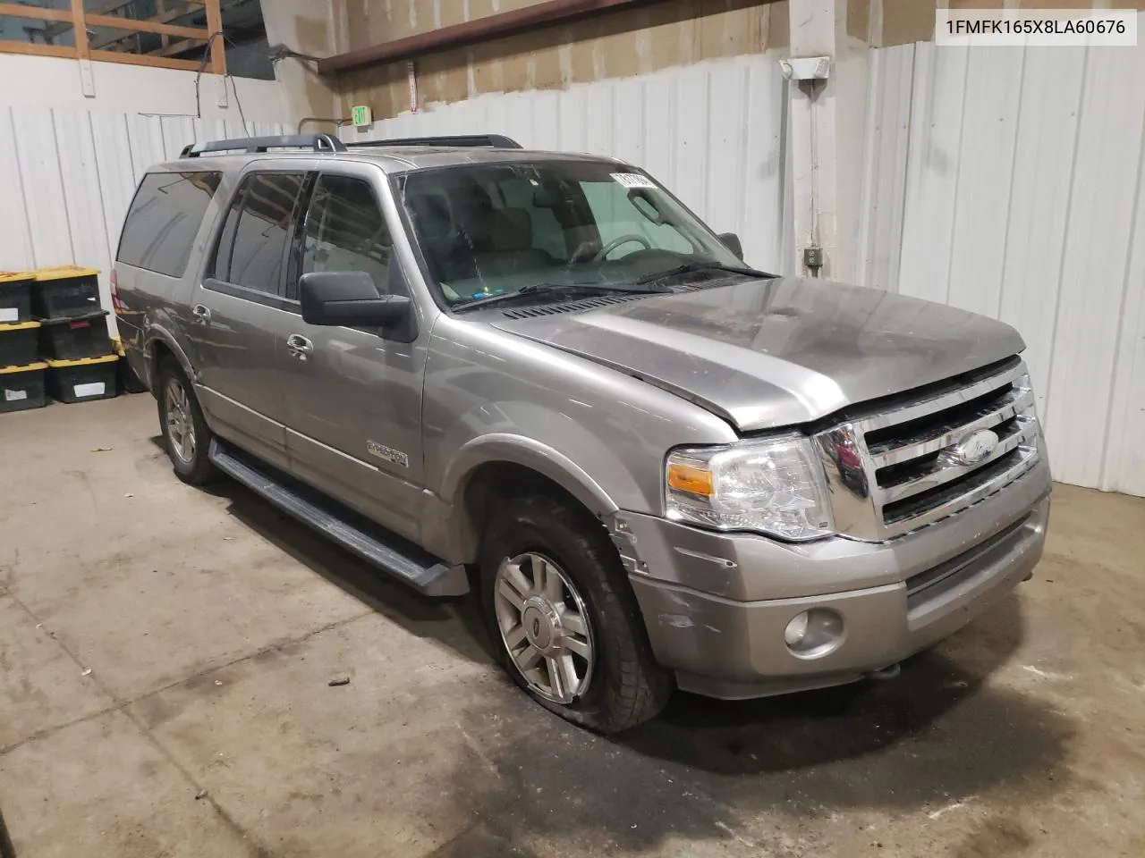 2008 Ford Expedition El Xlt VIN: 1FMFK165X8LA60676 Lot: 78177894