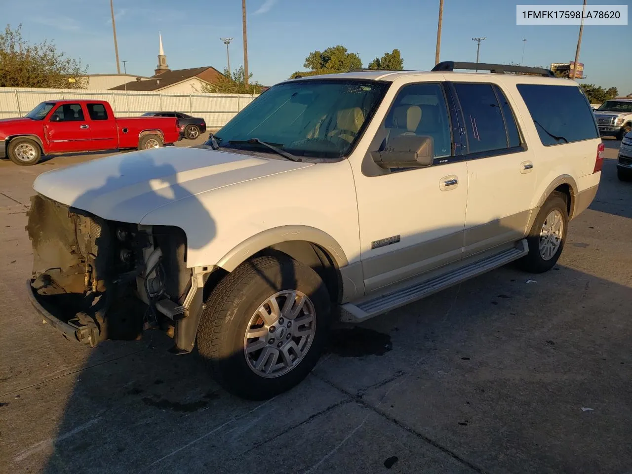 2008 Ford Expedition El Eddie Bauer VIN: 1FMFK17598LA78620 Lot: 78535834